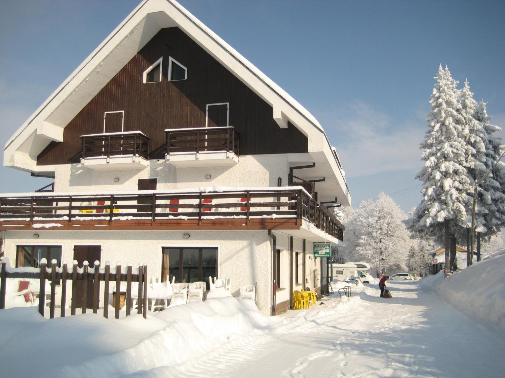 Albergo Casa Della Neve ستريزا المظهر الخارجي الصورة